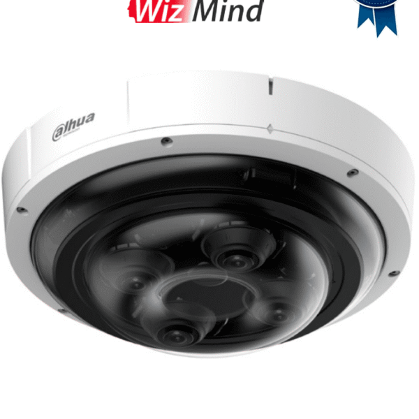 Dahua Ipc-Pdbw82041N-B360 - Cámara Ip Panorámica Resolución De 4 X 5 Mp/ Lente Mot. 2.8 A 12Mm/ ∢ 360/ Ir 30 Mts/ Ia Wizmind/ Detección Facial/ Protección Perimetral/ Starlight/ Poe/ Wdr/ H.265+/ Ip67/ Ik10/ E&S Alarma/ E&S Audio/