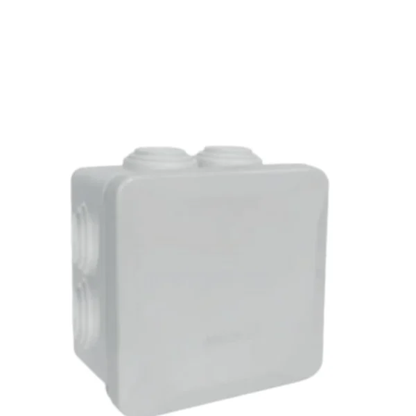 Saxxon Ce808045Ch - Caja De Conexiones Con 7 Entradas / Termoplástico / Dimensiones 85 X 85 X 45 Mm (Ancho X Alto X Fondo) / Ip55