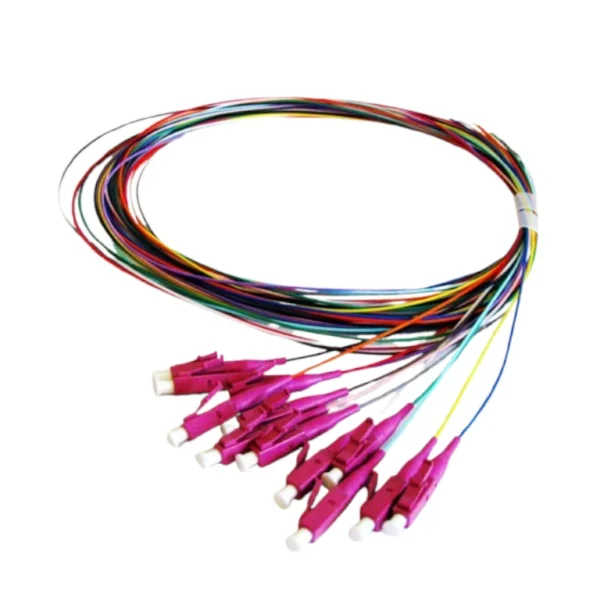 Sbetech Sbe Piglc2M50M4 - Pigtail Lc Multimodo 50/125 µm, 2 Metros, Upc, En Paquete De 12