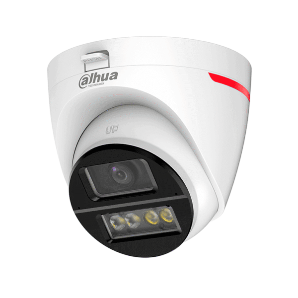 Dahua Dh-Hac-Hdw1249Xn-Il-A-Pro - Cámara Domo Hdcvi 2Mp Wizcolor/ Imagen 24 Horas A Color/ Corrección De Distorsión De Imagen Mediante Ia/ Iluminador Dual Inteligente/ Hasta 50M De Distancia De Iluminación/ Doble Mic Incorp/ Campo De Visión De Hasta 101°