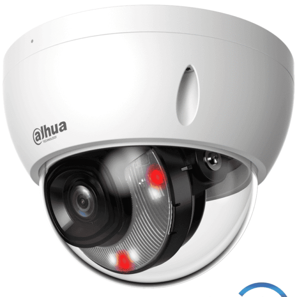 Dahua Ipc-Hdbw2449E-S-Il- Camara Ip Domo 4 Megapíxeles/ 2.8Mm/ 101°/ Dual Light 30 Metros/ Wizsense/ Protección Perimetral/ Smd Plus/ Ranura Para Micro Sd/ Poe/ Ip67/ Ik10