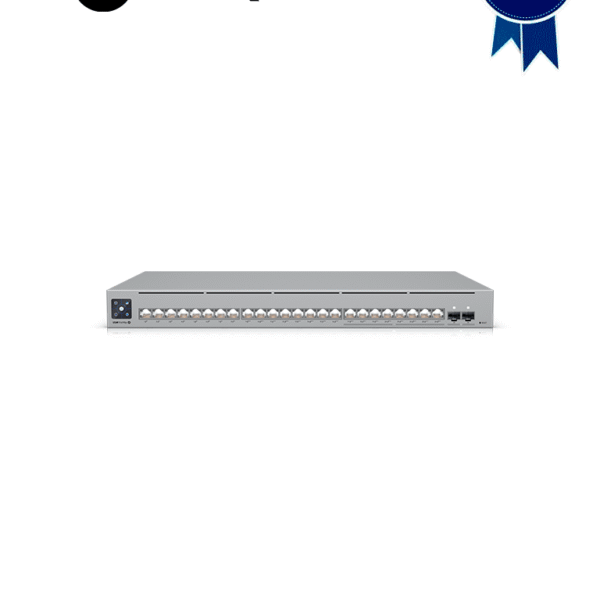 Ubiquiti Usw-Pro-Max-24-Poe - Unifi Switch De 24 Puertos (8 Puertos Poe++ 2.5 Gbe Y 16 Puertos Gbe Poe+), 2 Puertos Sfp+ 10G, 400W, Pantalla Táctil. #Switch