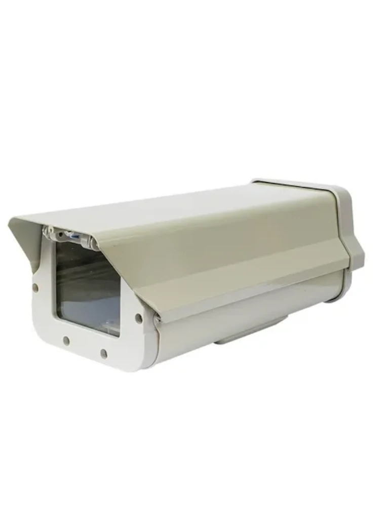Saxxon Ch031 - Carcasa Para Cámara Cctv Resistente Al Agua Y Al Polvo Tipo Flip-Open / Medida 315 × 110 × 140 Mm (Largo × Alto × Ancho) / Aleación De Aluminio / Incluye Soporte / Largo