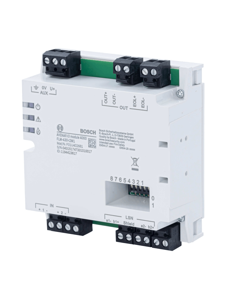 Bosch F_Flm430I2M1 - Módulo De Interfaz 2 Entradas 1 Salida