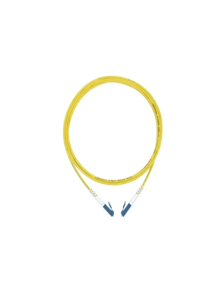 Tce - Lmn-Fo-Lcu-Lcu-02-1H - Jumper Lc-Lc Monomodo / Upc /1 Hilo / Simplex 2 Mm / 2 Metros / Amarillo