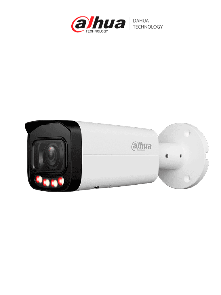 Dahua Dh-Ipc-Hfw3449T-Zs-Il- Cámara Ip Bullet De 4 Mp/ Iluminador Dual/ Wizsense/ Acupick /Ia Ssa/ Xinghan/ Lente Motorizado De 2.7 A 13.5Mm/ Ir De 60 Metros/ H.265+/ Wdr Real/ Protección Perimetral/ Ip67/Smd 4.0/#Lonuevo