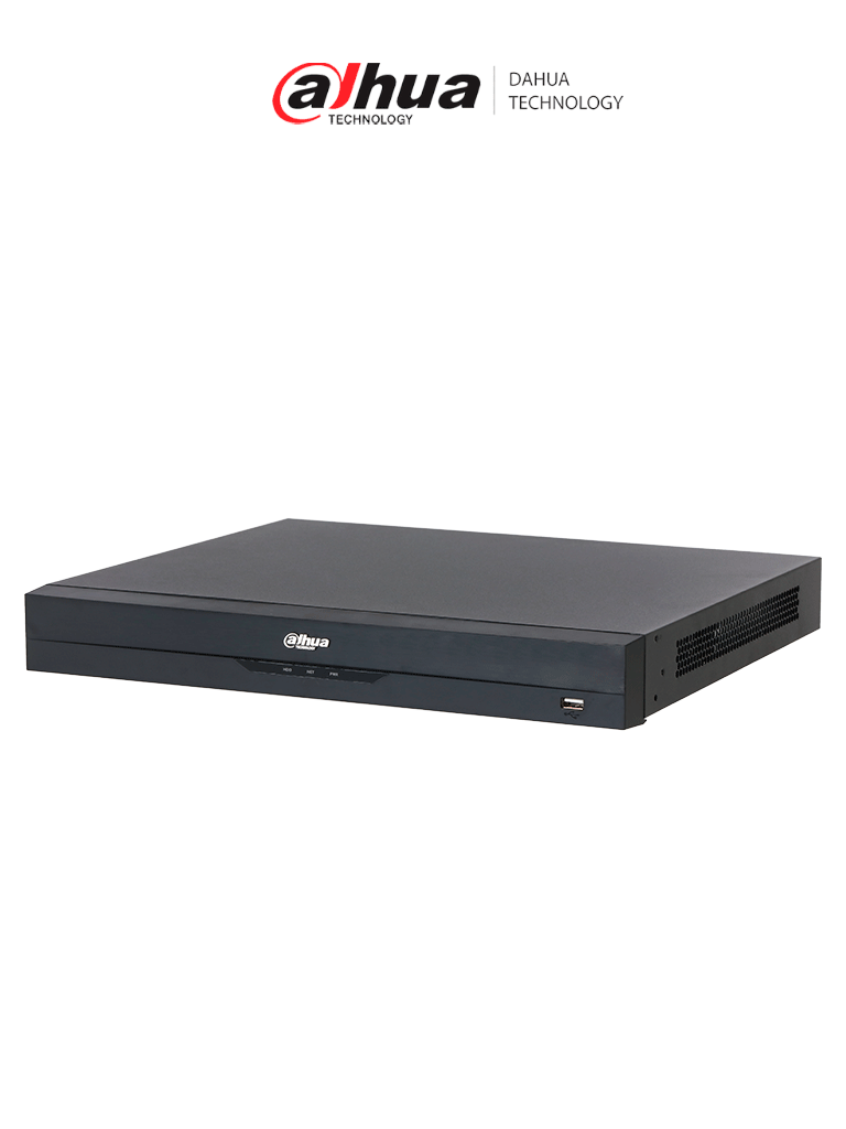 Dahua Dhi-Nvr5216-16P-Ei2 Nvr Ip Wizsense De 16 Canales 1U/ 16Poe/ 2Hdd/ H.265+/384 Mbps/ Acupick / N+M Cluster/ Ia Por Grabador: Fd Y Fr /Protección Perimetral/ Smd Plus/ Hdmi 8K/ #Lonuevo