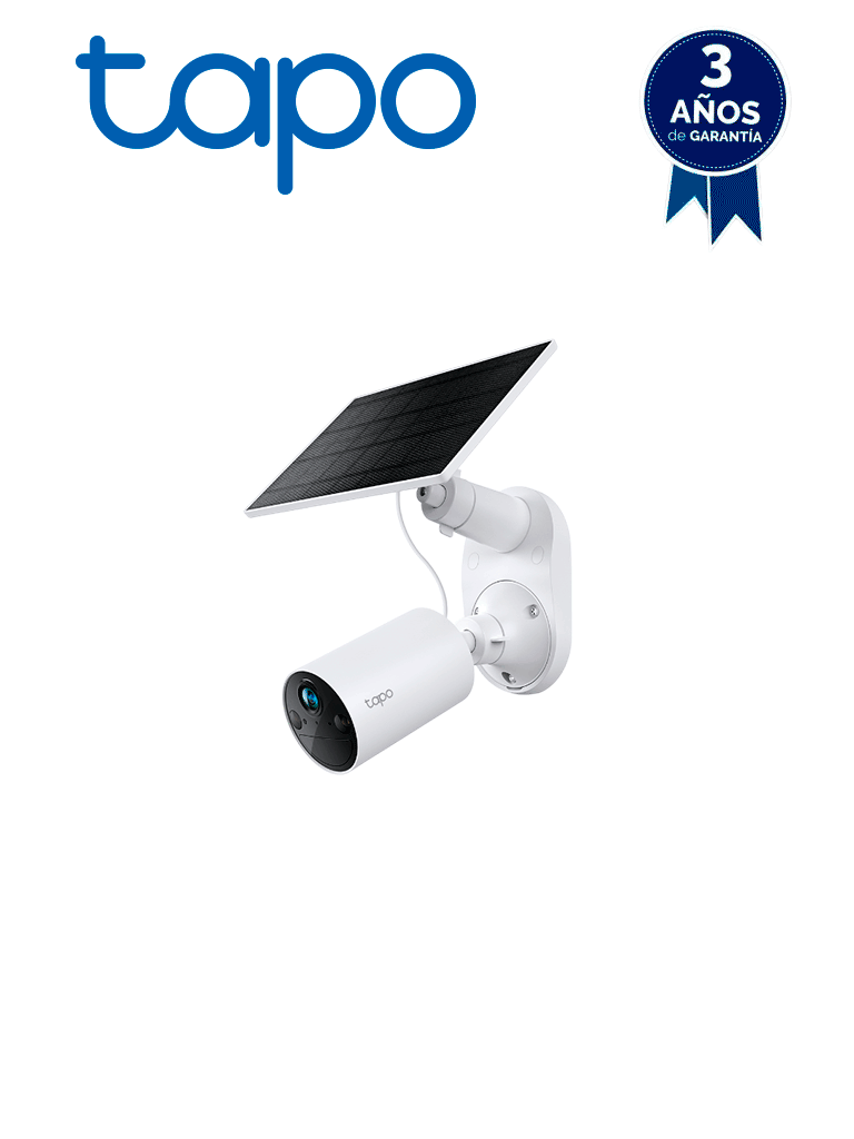 Tapo C410 Kit Cámara De Vigilancia Wi-Fi Solar Con Vista 3Mp Qhd Y Detección Ia Avanzada Gratuita, Grabación De Vídeo 2K Qhd, Alimentación Ininterrumpida. Ip66. #Novtp #Novtp2