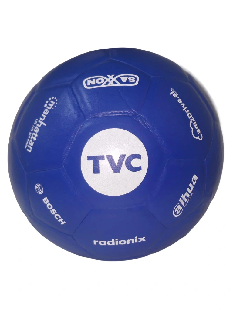 Tvc Balón Azul Con Logotipos De Marcas