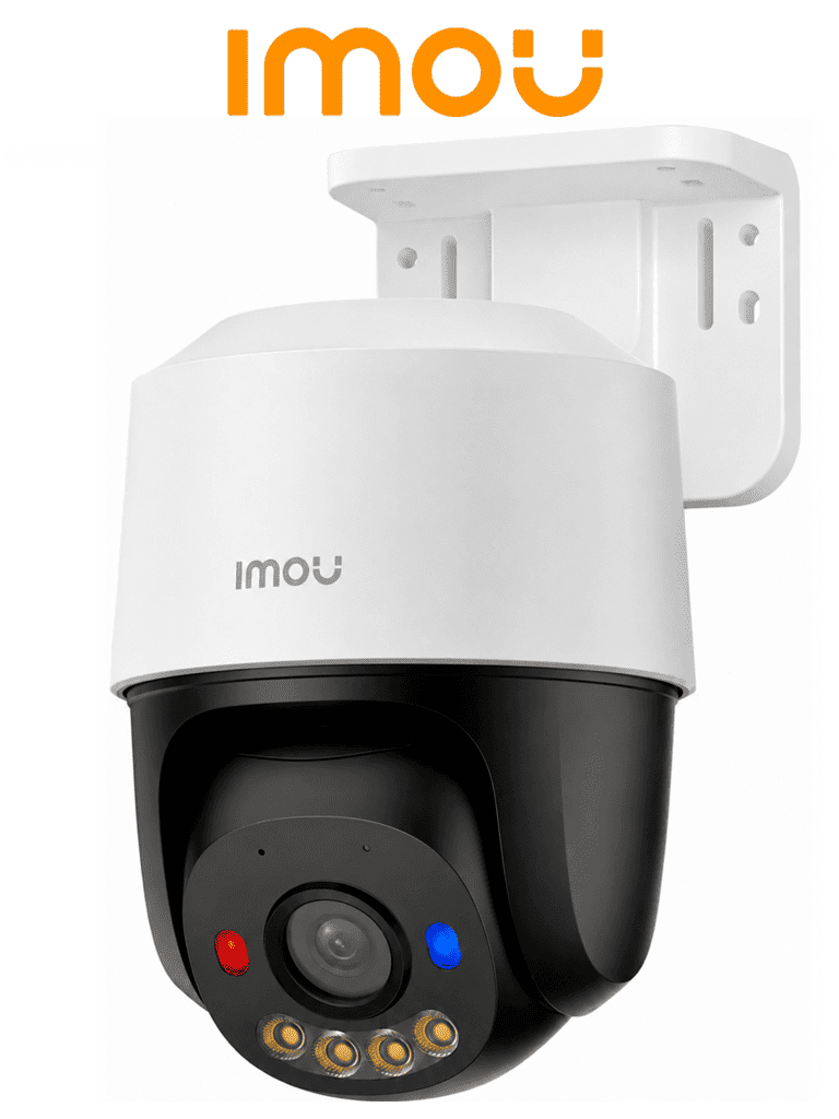 Ipc-Ps7Fn-3M0-Imou - Cámara Pt Lente Fijo 3.6Mm, 3Mp, Poe, Ip67, H.265, Smart Color, Disuación Activa, Aor Mode, Detección De Humanos Y Vehiculos, Audio 2 Vías, Soporta Micro Sd 512Gb,Weatherproof, Smart Tracking,H.265, Onvif