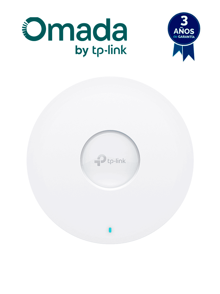 Tp-Link Eap620 Hd - Punto De Acceso Omada Wi-Fi 6 Ax1800 Mu-Mimo 2X2 Con Omada Mesh De Alta Densidad De Usuarios, Configuración Por Controlador O Stand-Alone Para Montaje En Techo-Pared Y Alimentación Poe+.